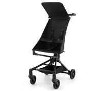 Baby Joy Lightweight Stroller, Compact Travel Stroller for Airplane with Easy One-Hand Fold, Adjustable Canopy, Storage Basket & All-Terrain Wheels for Toddlers 6-36 Months (Black)