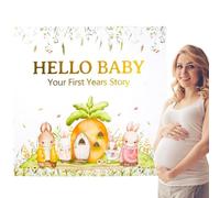 Baby Keepsake Book, Baby Album | 5 Year Old Record Book | Baby Scrapbook Baby Milestone Book to Record Every Event From Birth to 5 Years, Baby Diary for News