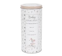 Baby Keepsake Tin Capsule Photo Frame Growth Chart Children's Memory Box Journal Height Chart