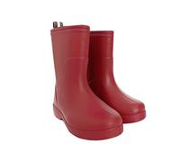 Baby Kids Easy On Antiskid Rain Shoes Boots for Short Rain Boots Lightweight Shoes for Rainy Days Men's Boots, red, 12.5 UK Child