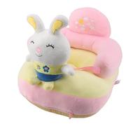 Baby Learn Sitting Support Seats Anti Fall Anti Side Turning Rechargeable Plush Baby Learning to Sit Chair for Indoor Outdoor