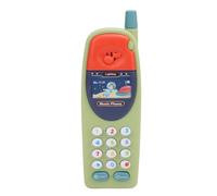 Baby Learning Phone Toddlers Toy Phone with Soothing Music Simulation Design for Early Education Ability Development (Green)