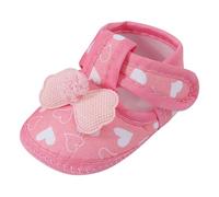 Baby Learning to Walk Sandals Spring Summer Autumn Shoes 0 1 Year Old Baby Single Shoes Cute Bow Soft Sole Newborn Baby Casual Learning to Walk Shoes Bedroom Shoe Girl (Pink, 3.5 Infant)
