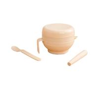 Baby Led Weaning Essential Device with Dishwasher Safe Items and Comfortable Handle Design Safe Food Masher Led Weaning Grinder Bowl
