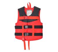 Baby Life Jacket - 幼儿游泳背心儿童浮标男孩女孩游泳漂浮夹克浮力泳装 (Red 1-7 Years)