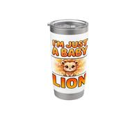 Baby Lion Cub Cute Stainless Steel Insulated Tumbler