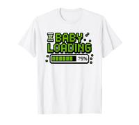 Baby Loading Expecting Dad Announcement Humor New Soon T-Shirt