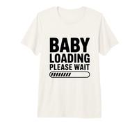 Baby Loading Please Wait Cute Expecting Mom Premium T-Shirt