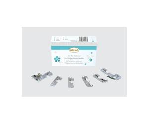 Baby Lock Overlock Feet Set of 6 (B0421S05A - For Éclipse, Imaginé, Imaginé Wave Enspire, Enlighten, Victory and Acclaim Models, Rubber Material)