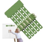 Baby Locks for Cabinets, 5X Crocodile Drawer Child Safety Locks, Strong Adhesive Childproof Cabinet Locks No Drill for Toddler Children's Safety, Microwave Oven