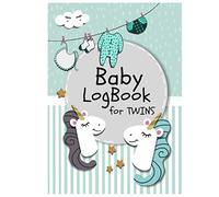 Baby Log Book for Twins: All the Information You Need to Check Your Baby Progress in the First Weeks Feeding Diaper Sleep Naps Activities and more.