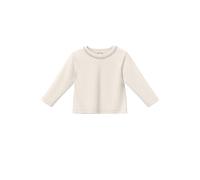Baby Long Sleeve Ribbed T-shirt with Lace Trim s.Oliver Beige 2 years