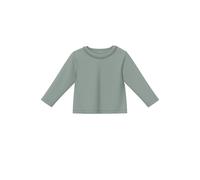 Baby Long Sleeve Ribbed T-shirt with Lace Trim s.Oliver Vert 6 monthes