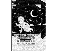 BABY LORD HANUMAN COLORING BOOK.