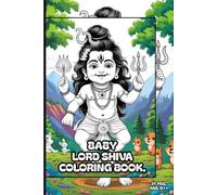 BABY LORD SHIVA COLORING BOOK.