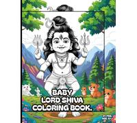 BABY LORD SHIVA COLORING BOOK.