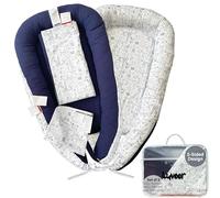 Baby Lounger Newborn Essentials - Baby Nest, Blanket, Changing Mat 3 in 1 Portable Sets - Breathable Cover, Travel Bed, Infant Support, Shower Gifts, Dock a tot, Tummy Play Time, Cuna Nido para Bebe