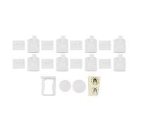 Baby Magnetic Cabinet Locks with Easy Unlock, Prevent Hands Injuries, for Kitchen, Bathroom, Wardrobes (Type 3)