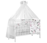 BABY MAM Universal Canopy Holder Pole Bar Drape Mosquito Net with Ribbon Fits Cot Cot bed Dream Catcher