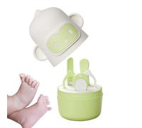 Baby Manicure Set, Baby Nail Kit, Baby Nail Clippers, Professional Child Care Safety Scissors for , Must Have Hygiene Kit with Travel Case