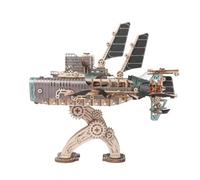 Baby max 3D Jigsaw Puzzles for Adults, 20,000 Miles Underwater Fantasy Spaceship, Model Kits for Adult Family Projects, Above 12 Years, Grey Pulse, Howcat, Wood, 396 Pieces