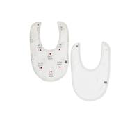 baby me I Love Mom Dad Baby Bib Pack of 2