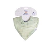baby me Muslin Dribble Bib Green