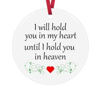 Baby Memorial Ornaments Miscarriage Gift for Mother Miscarriage Memorial Gifts Sympathy Bereavement Gifts Ceramic Ornament Keepsake Remembrance Grieving Gift Hanging Plaques