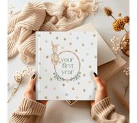 Baby Memory Book - A Beautiful Keepsake for Your Little One’s First Year (Woodland Animals)