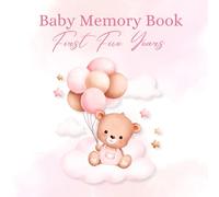 Baby Memory Book: First Five Years | Pink Bear Cover