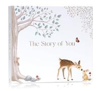 Baby Memory Book for Boy or Girl - First 5 Year Keepsake Album from Pregnancy to Age Five - Scrapbook Journal to Record Babys Milestones and Photos - 1st Gender Neutral Photo Books for Newborn Babies