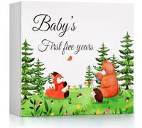 Baby Memory Book for Boy or Girl,First 5 Years Baby Book Keepsake,Record a Milestone for Every Event from Birth to Age 5,Gender Neutral Journal Scrapbook Photo Albumr,132 Pages