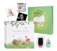 Baby Memory Book for Boy or Girl - Hardcover Keepsake Journal to Record Milestones & Photos from Pregnancy to Fifth Birthday | Perfect Present for New Parents | Gender Neutral Nursery Design