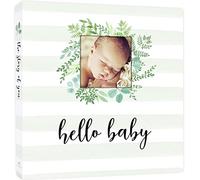 Baby Memory Book for Modern Families - Gender Neutral Journal for Baby's First 5 Years - Album to Record milestones for Baby boy or Girl - Photo Keepsake with Gift Box