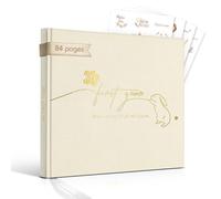 Baby Memory Book - My First Year Journal with Stickers Gender-Neutral Keepsake for Boys & Girls Thoughtful Gift for New Parents Rainbow