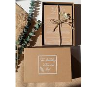 Baby Memory Keepsake Box for Ages 1-18 | Birthday Interview Cards & Letters to My Child | First Birthday Gift, Memory Book Alternative For Recording Childhood Milestones