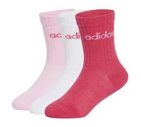 Baby mid-calf socks adidas Linear (x3) Blanc 22/24