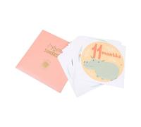 Baby Milestone Stickers Newborn Monthly Paper Photo Props