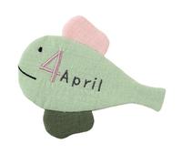 Baby Milestones Card Cotton Toy Lovely Birth Month and Age Props for Newborns Photography Nice Souvenir Infant Growth Record