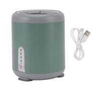 Baby Milk Bottle Shaker USB Charging Automatic Intelligent Electric Infant Three Speeds Adjustment Portable Jar Shaker for Home Travel, for 2.1-3inch Bottles Pearl White (Grass Green)