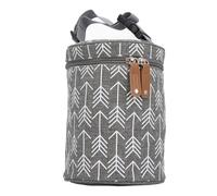 Baby Milk Cooler Bottle Bag with Shoulder Strap, Round Shape Detachable Buckle Strap Breastmilk Bag Airtight Insulated Nursing Bottle Bag for Nursing Mom Daycare