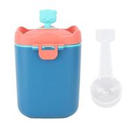 Baby Milk Powder Box, Sealed Formula Dispenser Container, Multifunctional Milk Powder Container for Outdoor with Baby Formula Box, 19.5x11cm / 7.68x4.33in (Blue)