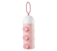 Baby Milk Powder Dispenser, 3 Layers Stackable Formula Dispenser on The Go, Non-Spill Milk Powder Container, Large Capacity Baby Formula Container for Travel Style 2