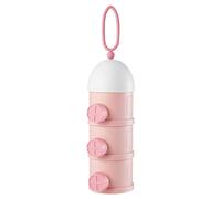 Baby Milk Powder Dispenser, Baby Formula Dispenser 3 Layers Stackable Formula Dispenser on The Go, Non-Spill Milk Powder Container, Large Capacity Baby Formula Container for Travel 2