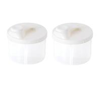 Baby Milk Powder Formula Dispenser, Portable Milk Powder Box, Sealed Milk Powder Formula Container, Non Spill Rotating Four Compartment Formula Dispenser, Food Storage Snack Container