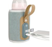 Baby Milk Warmer | USB Milk Warmer - USB Baby Bottle Insulation Bottle Warmer with Display, Adjustable Temperature Control, Milk Warmer for Home/Family Travel
