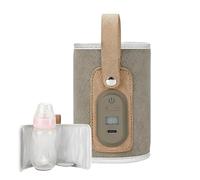 Baby Milk Warmer | USB Milk Warmer - USB Baby Bottle Insulation Bottle Warmer with Display, Adjustable Temperature Control, Milk Warmer for Home/Family Travel