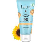 Baby Mineral Sunscreen SPF 50 - EWG Verified, Water Resistant, 3 oz Lotion