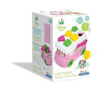 Clementoni Disney Baby Minnie Shape Sorter Bus Multicolor 10 Months Kids