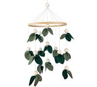 Baby Mobile Cot Mobile Baby Wind Chime Hanging Bed Bells Wind Chimes Cot Hang Decoration Crib Mobile with Wool Balls Mobile Nursery Decor Toys for Home Ceiling Nursery Decoration